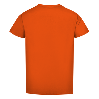 Herren Premium Bio T-Shirt Fitness Totenkopf schwarz