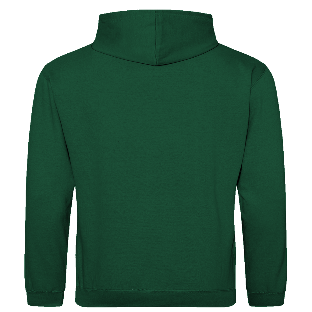 Herren Hoodie Fitness Totenkopf schwarz