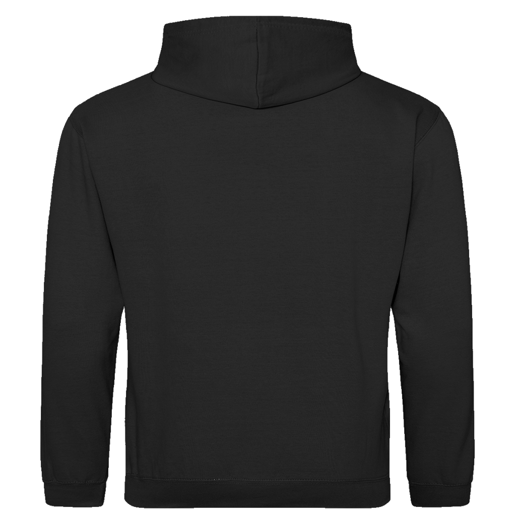 Herren Hoodie Fitness Totenkopf schwarz