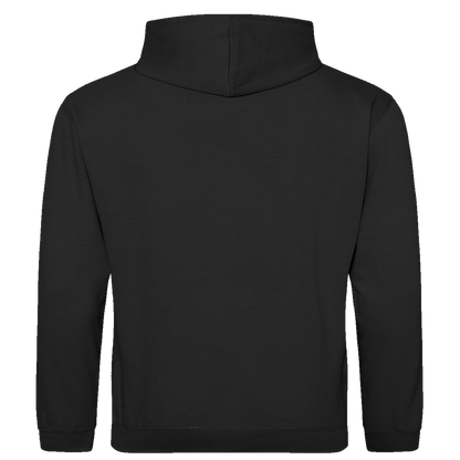 Herren Hoodie Fitness Totenkopf schwarz