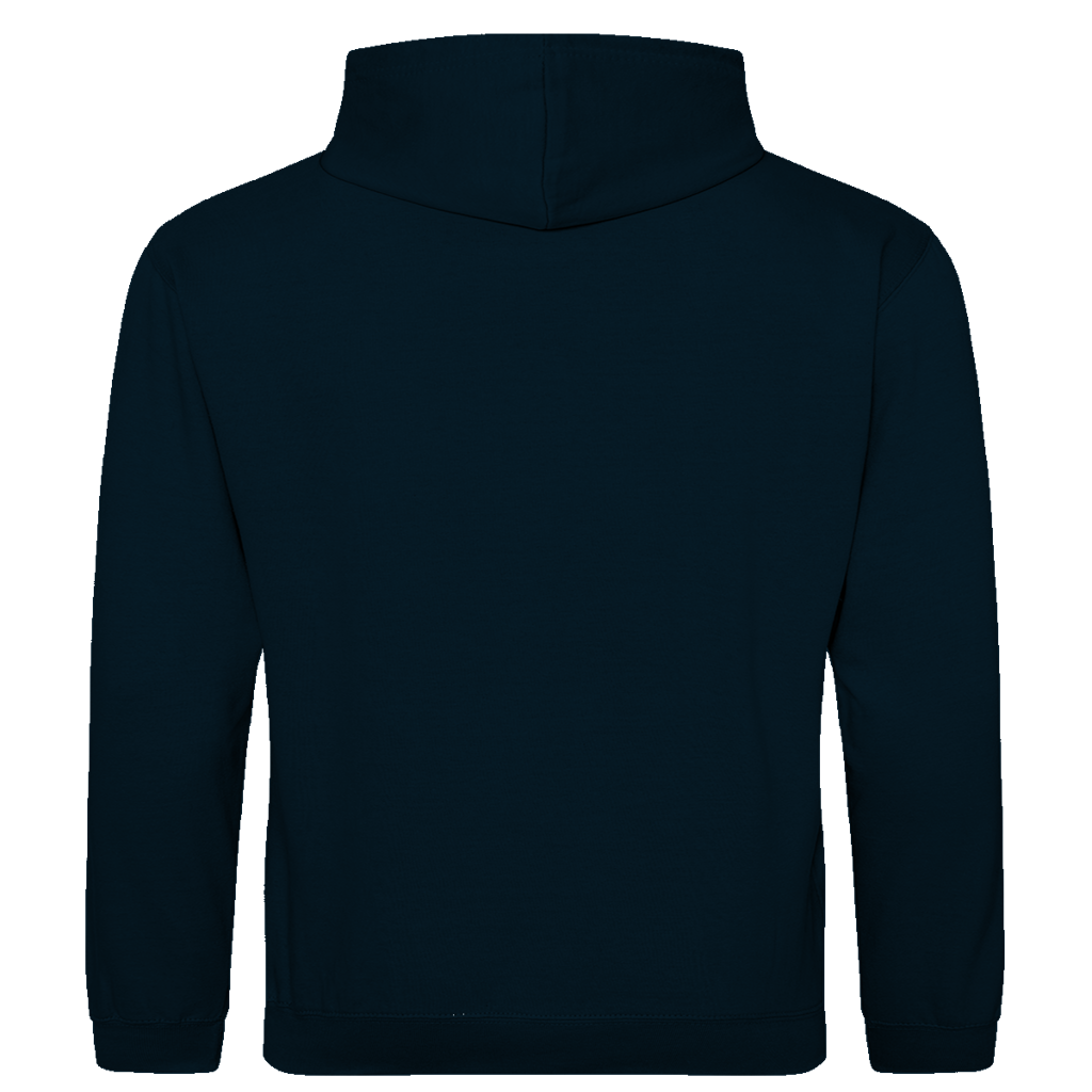 Herren Hoodie Fitness Totenkopf schwarz