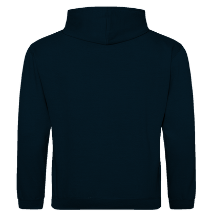 Herren Hoodie Fitness Totenkopf schwarz