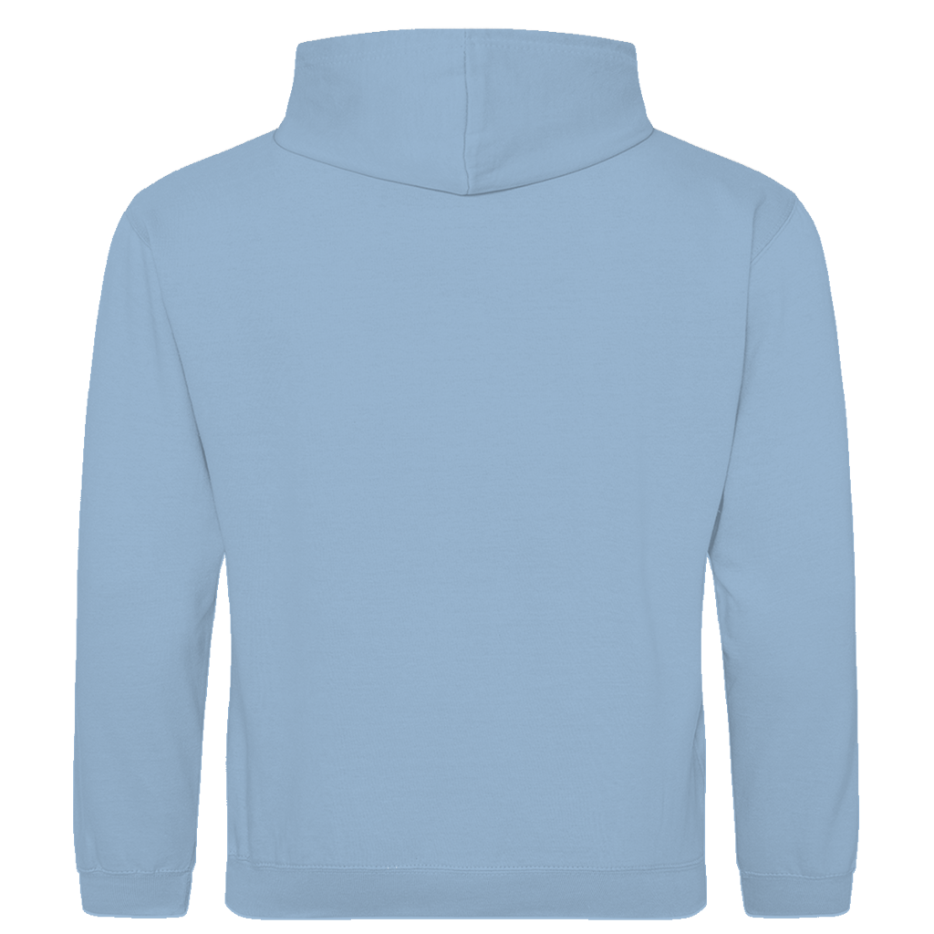 Herren Hoodie Fitness Totenkopf schwarz