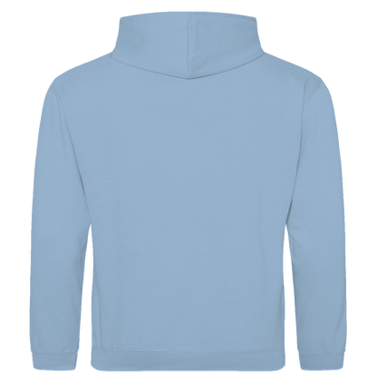 Herren Hoodie Fitness Totenkopf schwarz