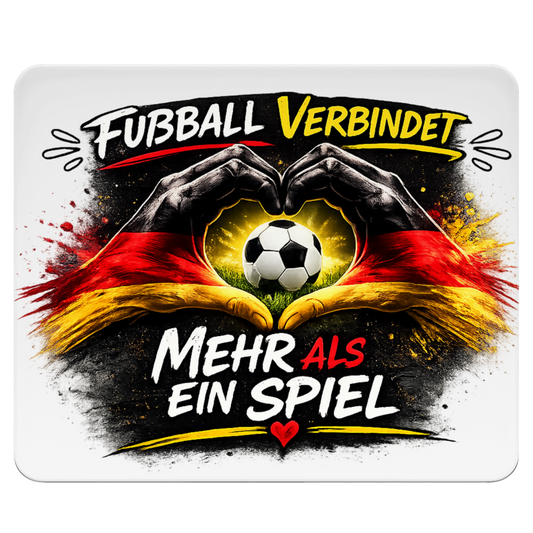 Mousepad Fußball verbindet