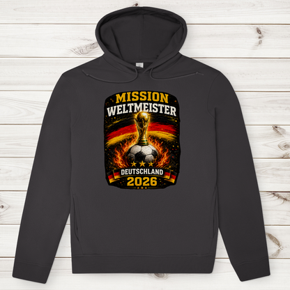 Herren Premium Bio Hoodie Mission Weltmeister