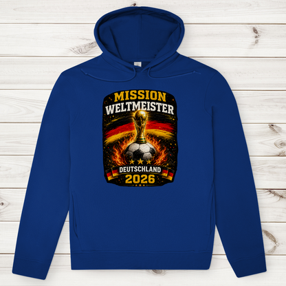 Herren Premium Bio Hoodie Mission Weltmeister