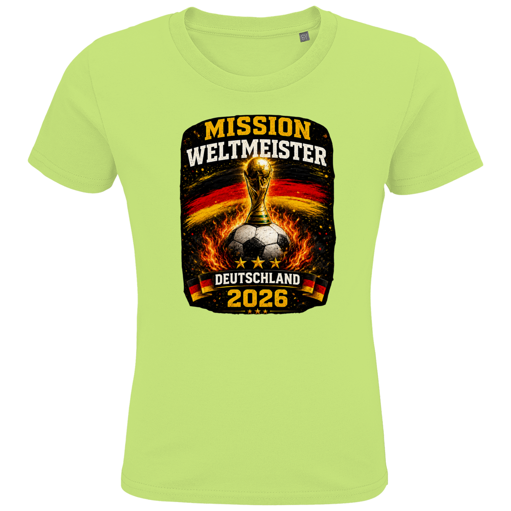 Kids Premium Bio T-Shirt Mission Weltmeister