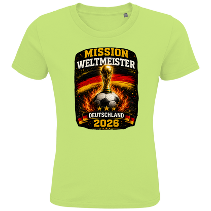 Kids Premium Bio T-Shirt Mission Weltmeister
