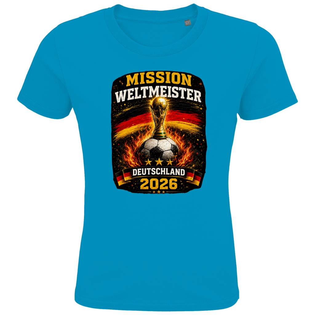 Kids Premium Bio T-Shirt Mission Weltmeister