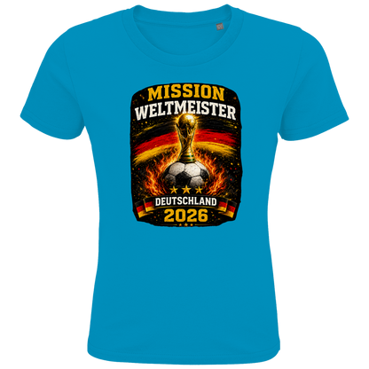 Kids Premium Bio T-Shirt Mission Weltmeister