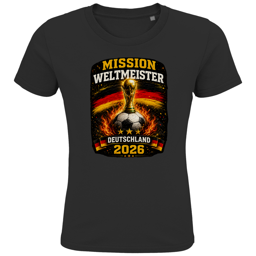 Kids Premium Bio T-Shirt Mission Weltmeister