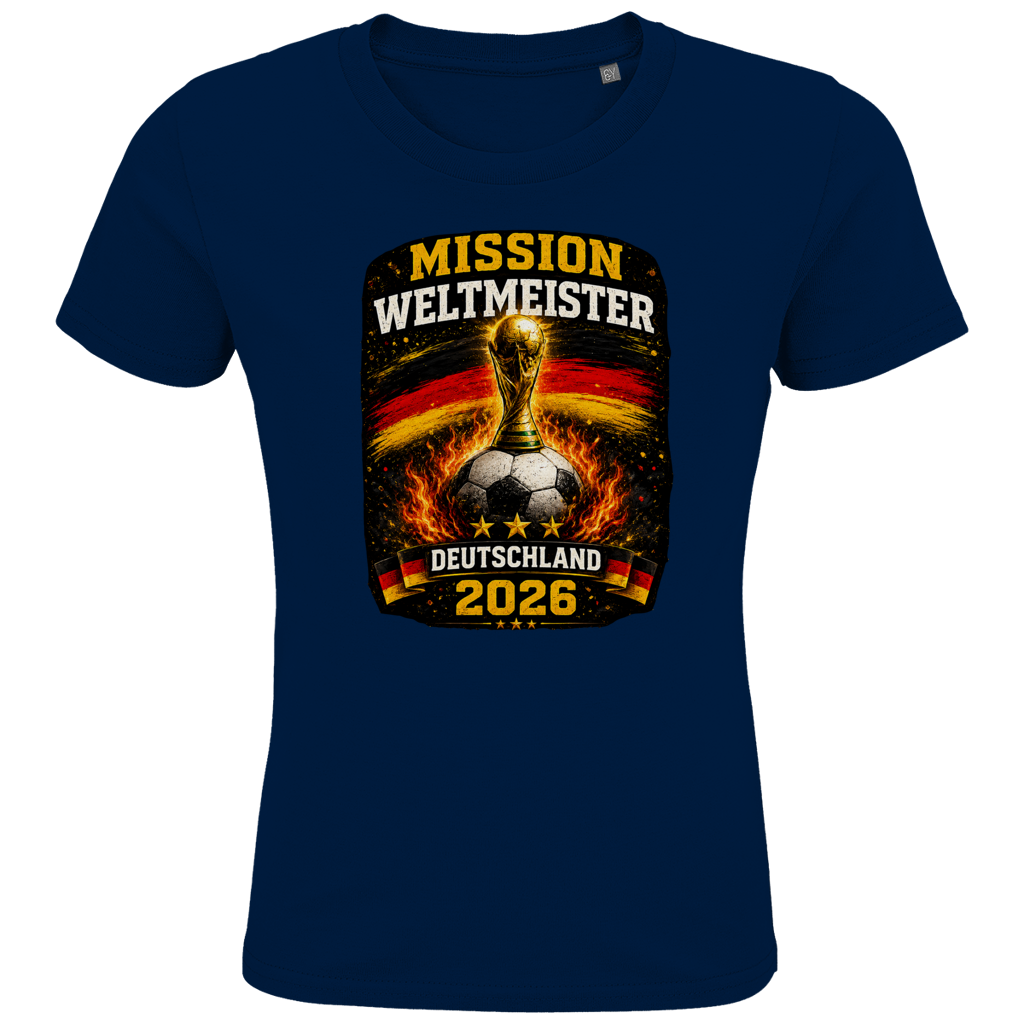 Kids Premium Bio T-Shirt Mission Weltmeister
