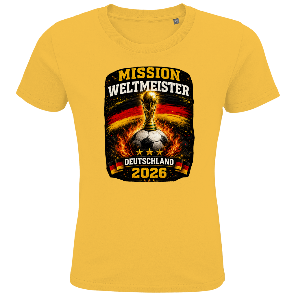 Kids Premium Bio T-Shirt Mission Weltmeister