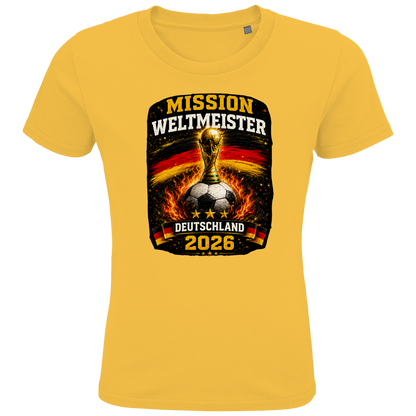 Kids Premium Bio T-Shirt Mission Weltmeister