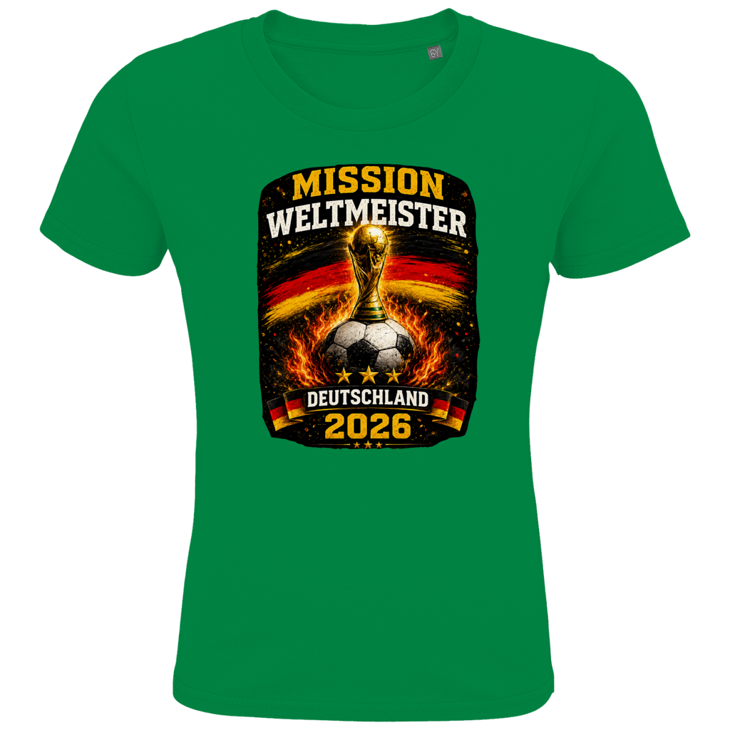 Kids Premium Bio T-Shirt Mission Weltmeister