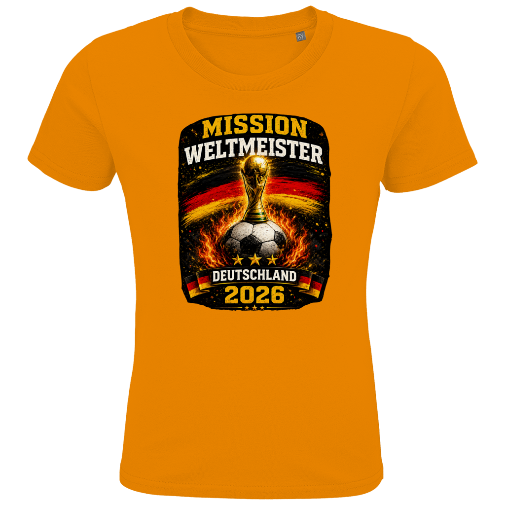 Kids Premium Bio T-Shirt Mission Weltmeister