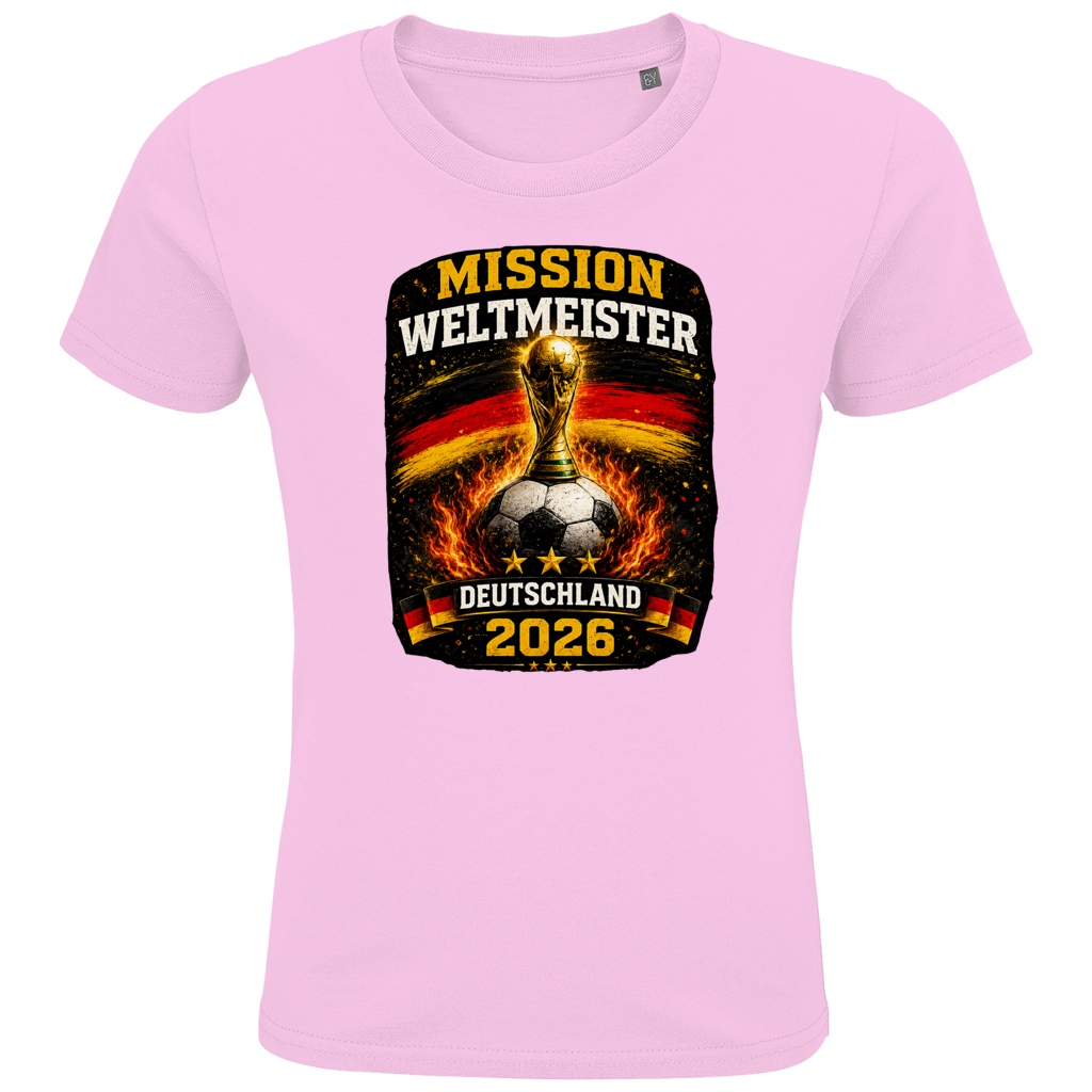 Kids Premium Bio T-Shirt Mission Weltmeister