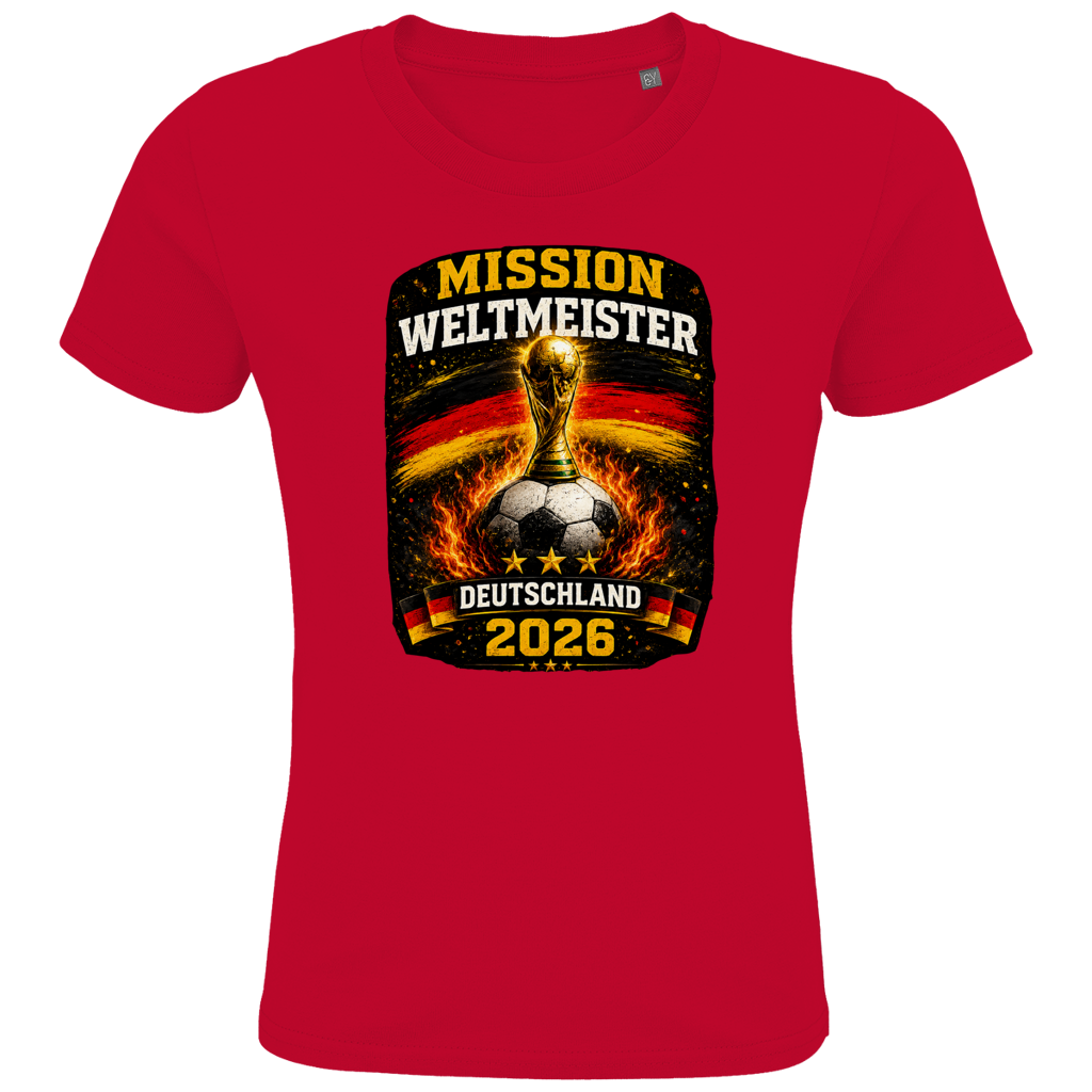 Kids Premium Bio T-Shirt Mission Weltmeister