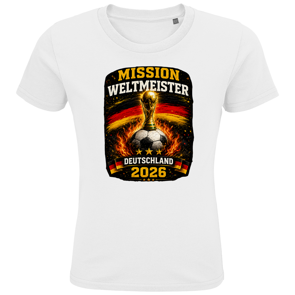 Kids Premium Bio T-Shirt Mission Weltmeister