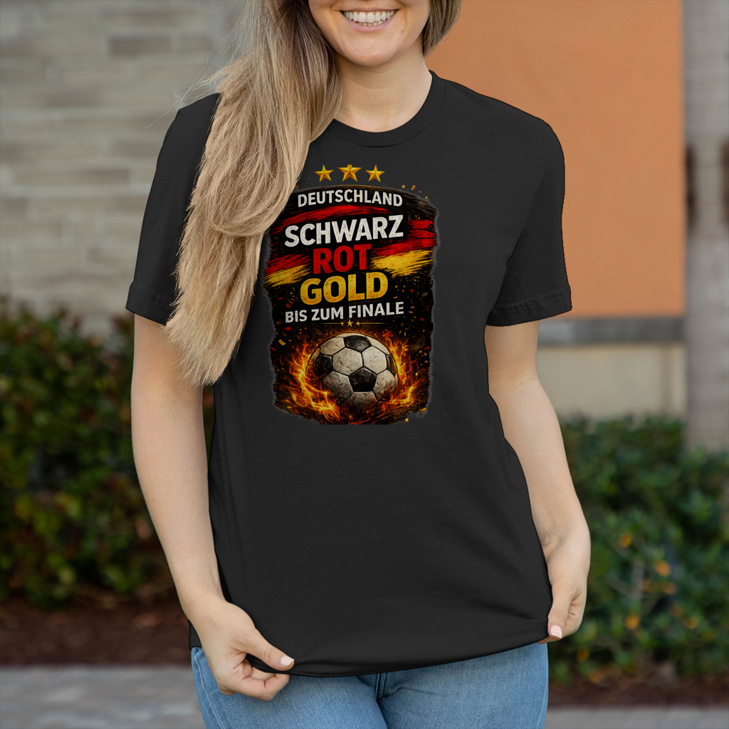 Damen T-Shirt Deutschland bis zum Finale