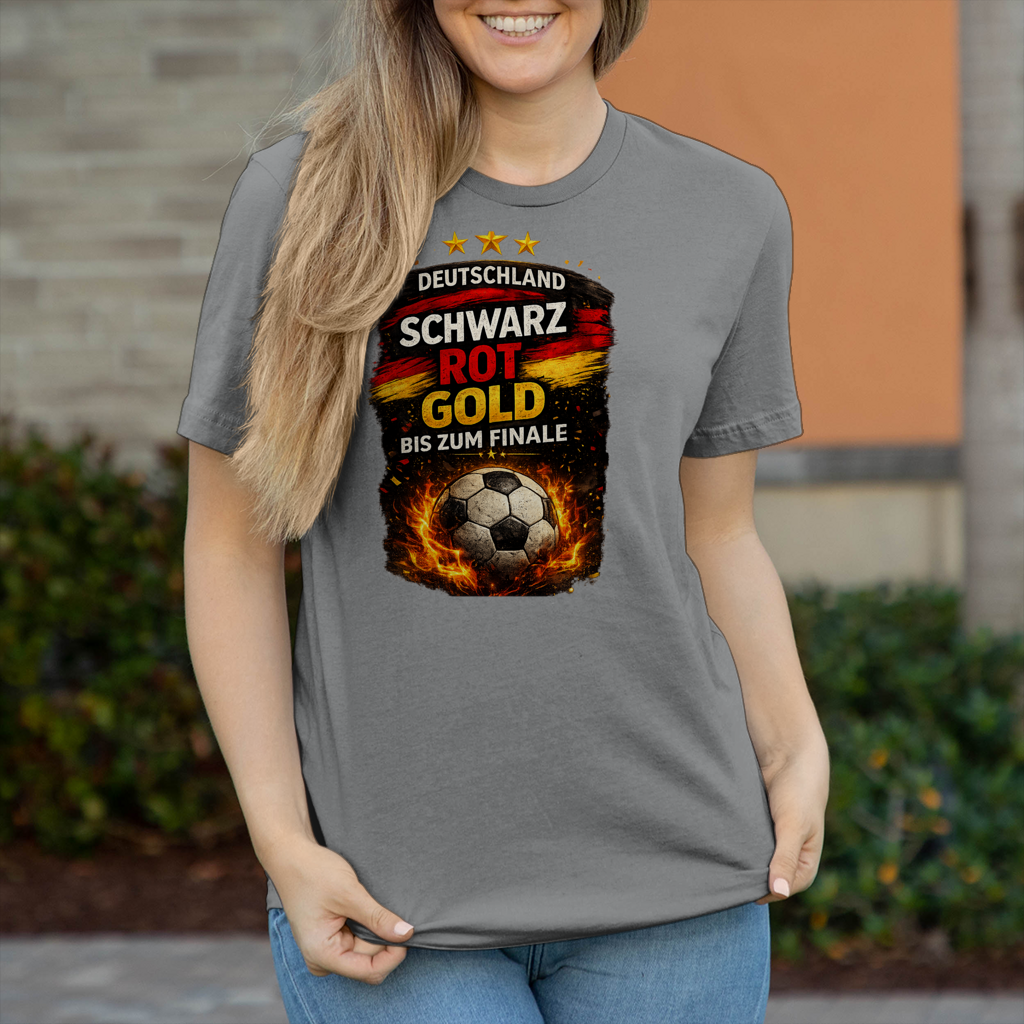 Damen T-Shirt Deutschland bis zum Finale