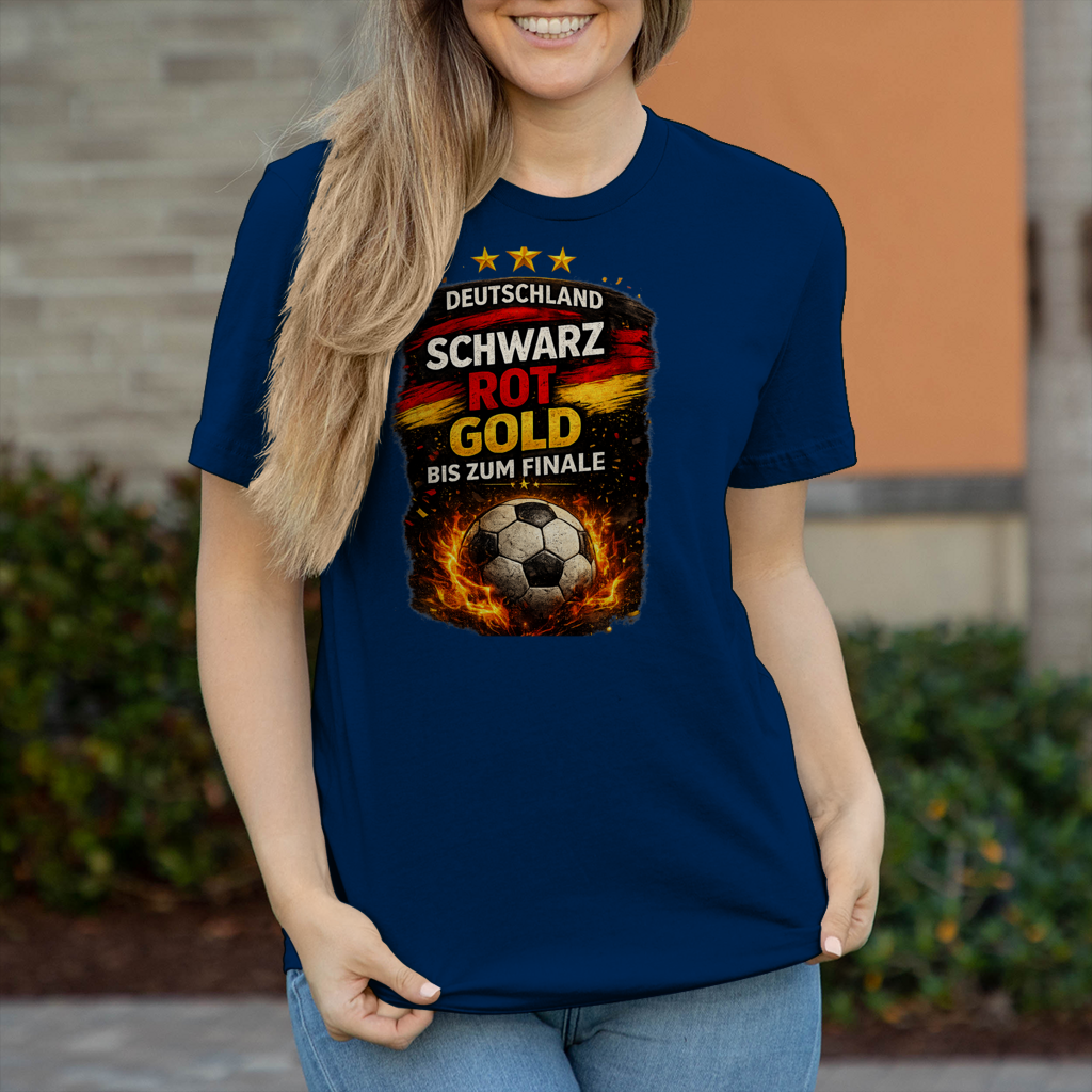 Damen T-Shirt Deutschland bis zum Finale