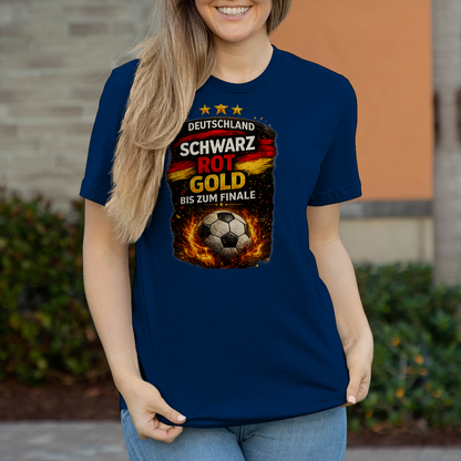 Damen T-Shirt Deutschland bis zum Finale