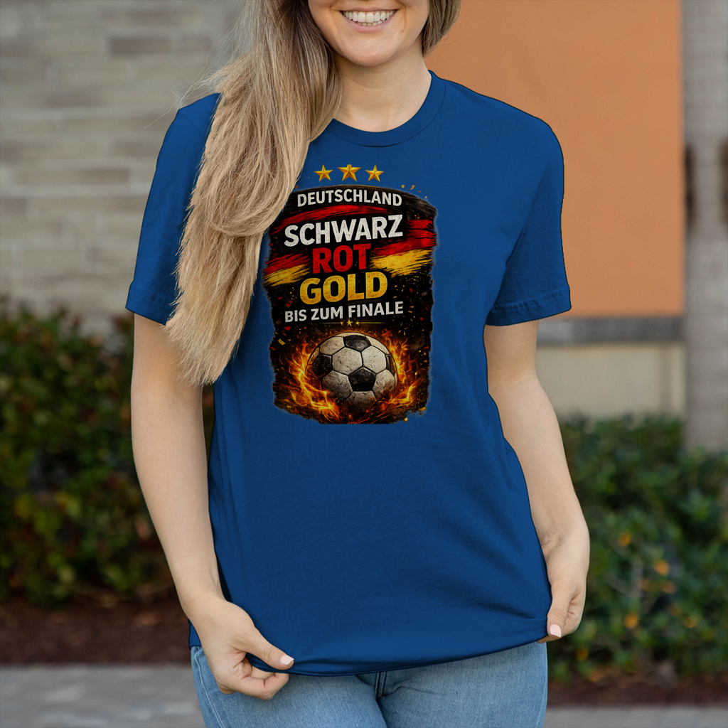 Damen T-Shirt Deutschland bis zum Finale