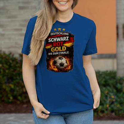 Damen T-Shirt Deutschland bis zum Finale