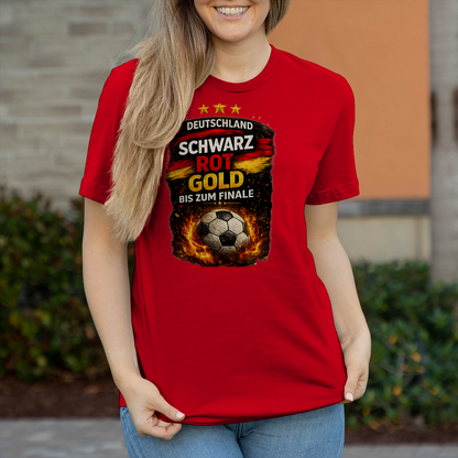 Damen T-Shirt Deutschland bis zum Finale