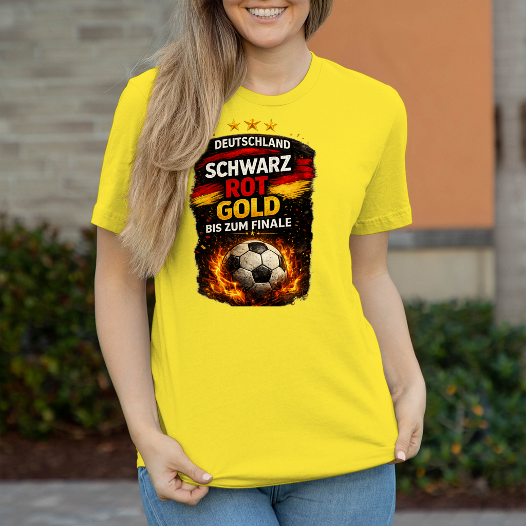 Damen T-Shirt Deutschland bis zum Finale