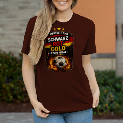 Damen T-Shirt Deutschland bis zum Finale