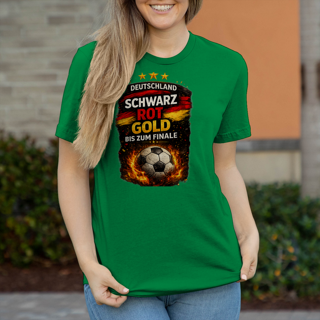 Damen T-Shirt Deutschland bis zum Finale