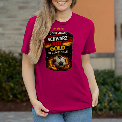 Damen T-Shirt Deutschland bis zum Finale