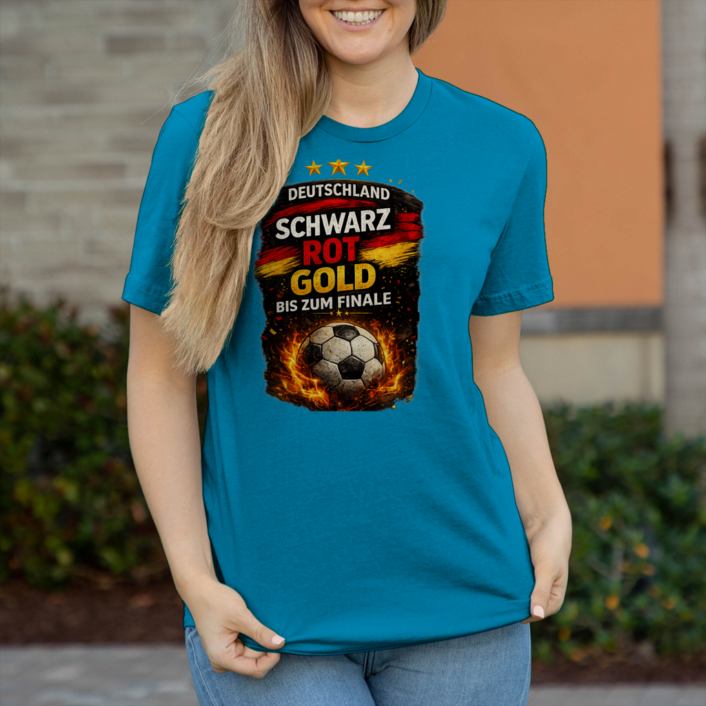Damen T-Shirt Deutschland bis zum Finale