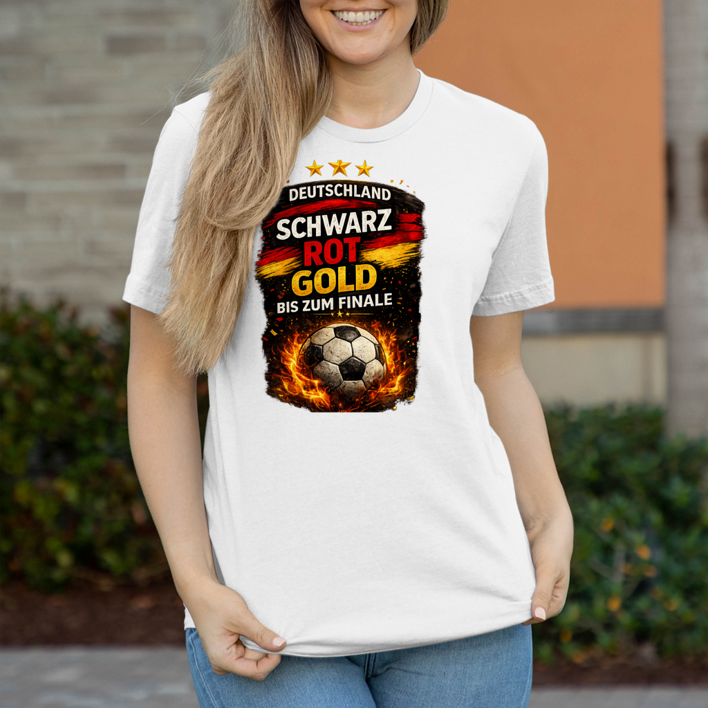 Damen T-Shirt Deutschland bis zum Finale