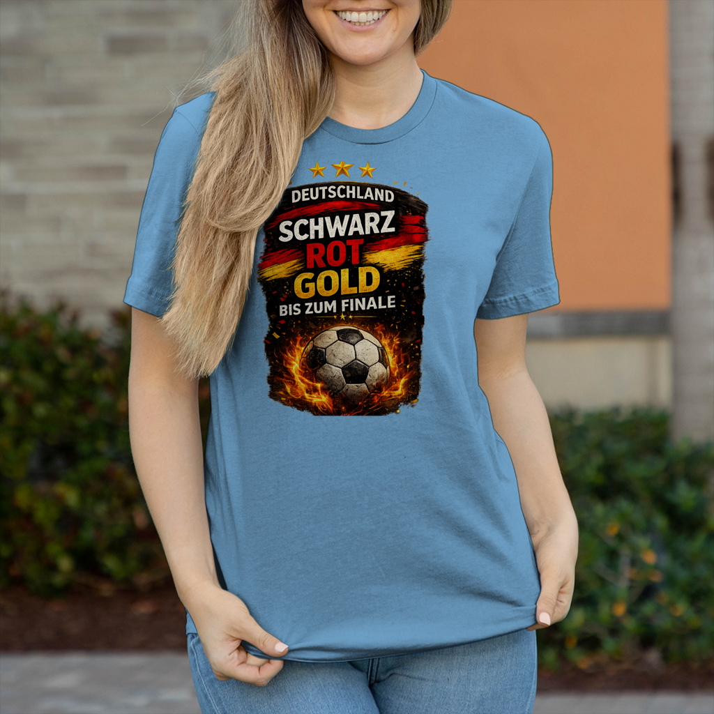 Damen T-Shirt Deutschland bis zum Finale