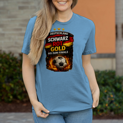 Damen T-Shirt Deutschland bis zum Finale