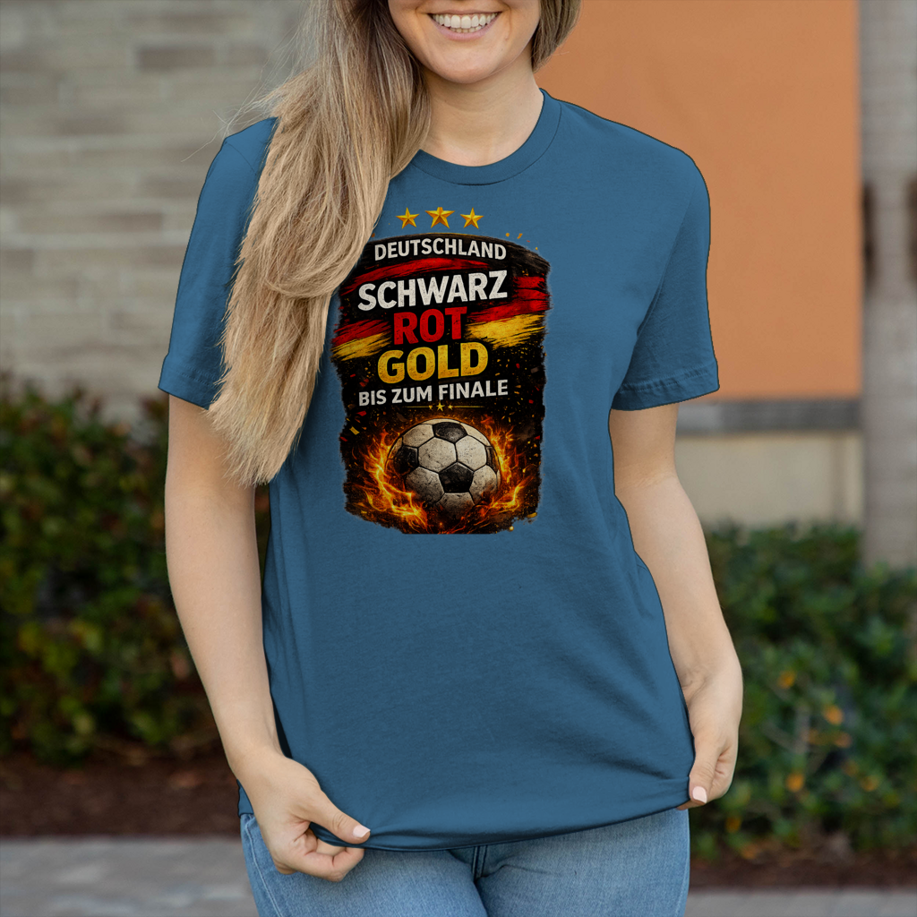 Damen T-Shirt Deutschland bis zum Finale