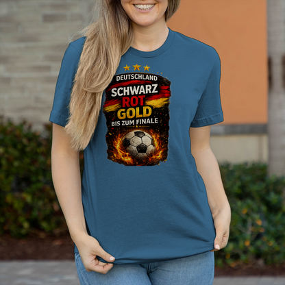 Damen T-Shirt Deutschland bis zum Finale