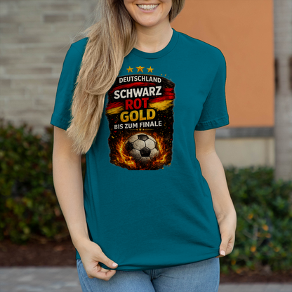 Damen T-Shirt Deutschland bis zum Finale