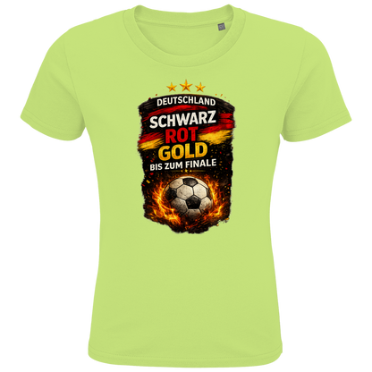 Kids Premium Bio T-Shirt Deutschland bis zum Finale