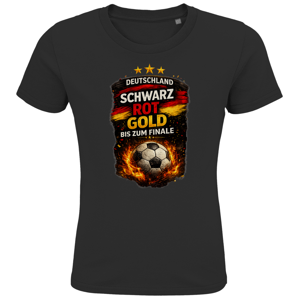 Kids Premium Bio T-Shirt Deutschland bis zum Finale