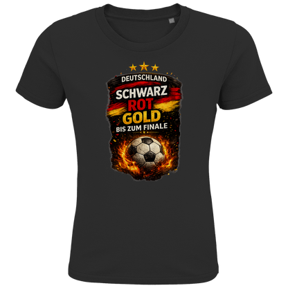 Kids Premium Bio T-Shirt Deutschland bis zum Finale