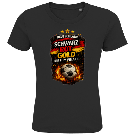 Kids Premium Bio T-Shirt Deutschland bis zum Finale