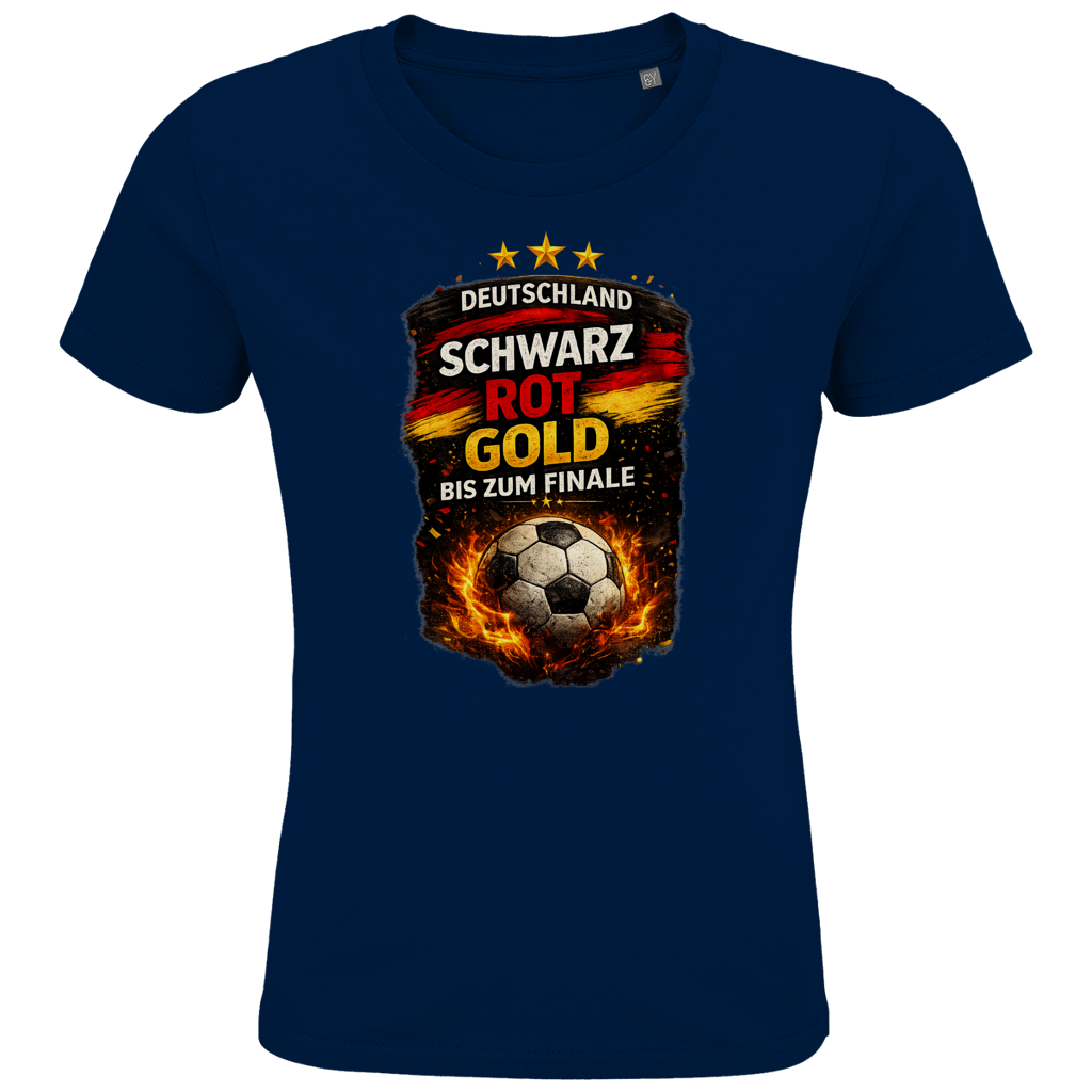 Kids Premium Bio T-Shirt Deutschland bis zum Finale