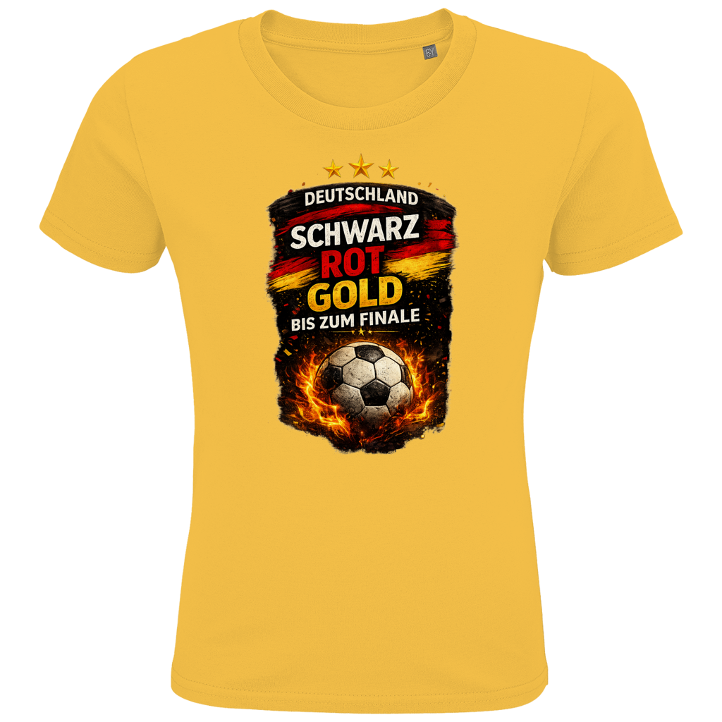 Kids Premium Bio T-Shirt Deutschland bis zum Finale