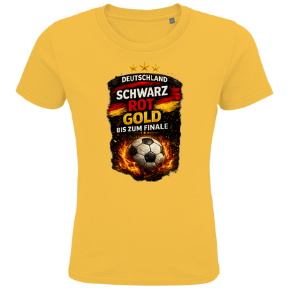 Kids Premium Bio T-Shirt Deutschland bis zum Finale