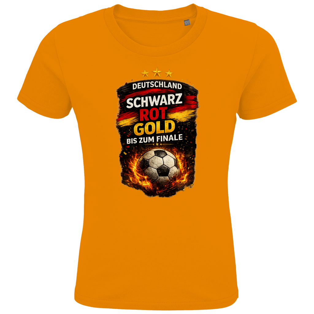 Kids Premium Bio T-Shirt Deutschland bis zum Finale